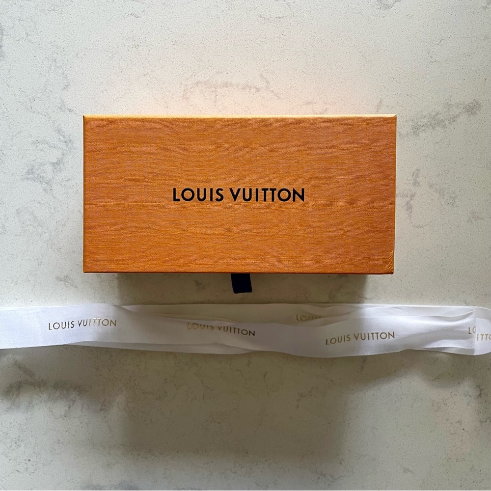 Authentic LV box and ribbon packaging, good condition